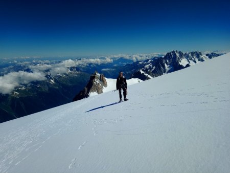 Arrivée sur le dôme 