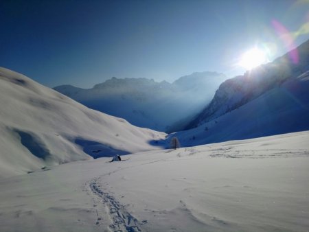 Crêtes de la Sétaz dans le rétro...