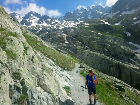 Vers le Glacier Blanc