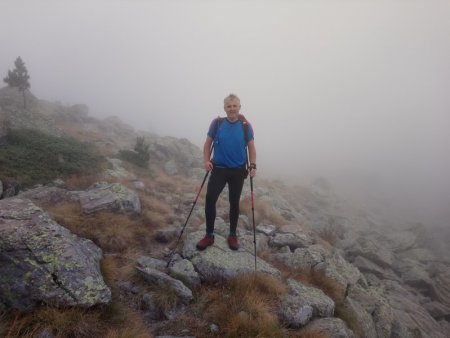 Montée dans le brouillard