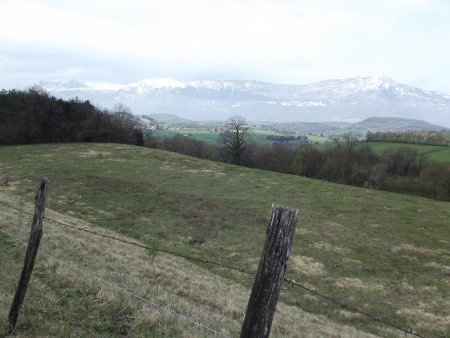 Vue sur le Vercors, des Deux-Soeurs au Moucherotte