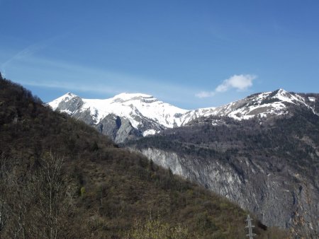 Vue arrière sur le Grand Renaud