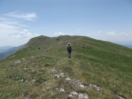 Début de la descente