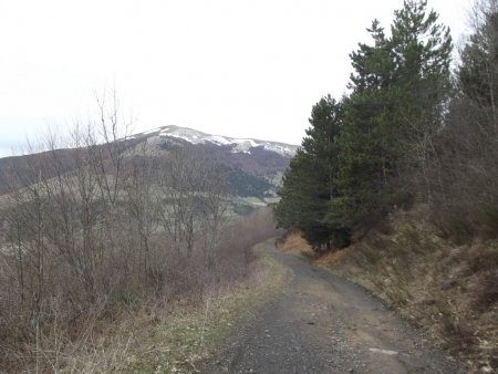 En remontant vers la Pierre Percée, vue arrière sur La Peyrouse