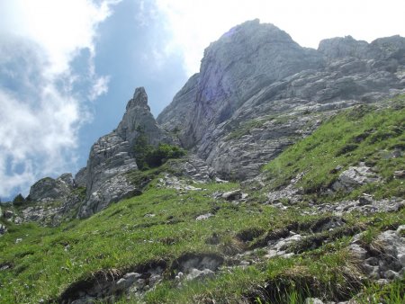 Dans le rétro à la descente