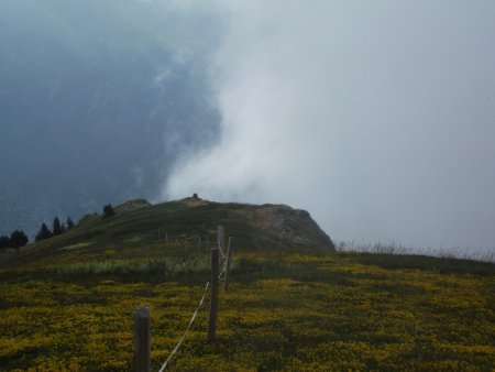 Cairn au bout de l’alpage