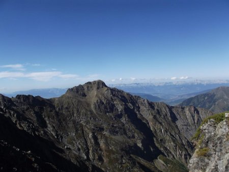 Tête de la Grisonnière et Vercors au fond