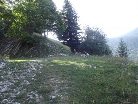 Petit col avec cairn