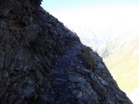 Sentier en balcon