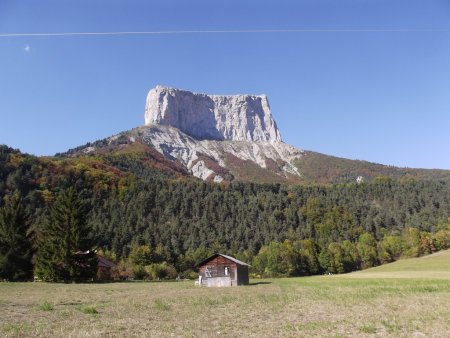 Et le plus beau, depuis la route 