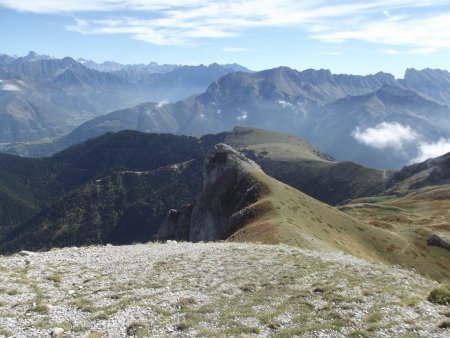 Dans le rétro, sur la Crête de la Laisse