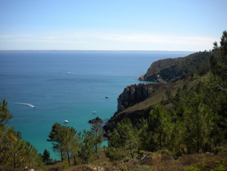 l’approche de la plage