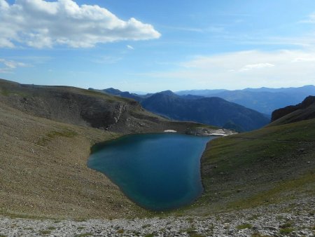 Lac de la Petite Cayolle.