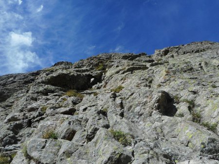 Montée sur l’antécime (III) voie plus directe.