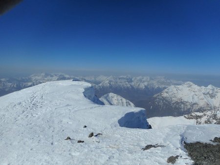 Panorama au sommet du Vieux Chaillol.