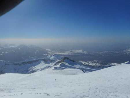 Panorama au sommet du Vieux Chaillol.