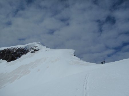 Arrivée au col du Mourre la Mine.