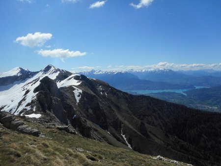 Sommet de l’Aiguille d’Ancelle : vue vers la suite de la traversée.