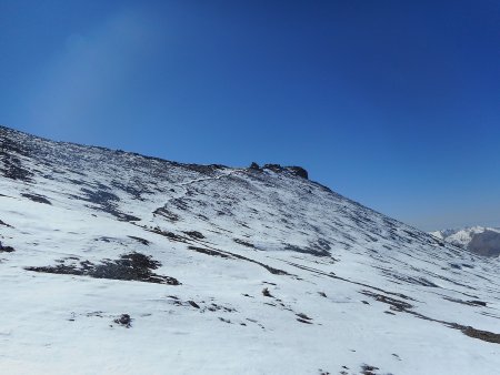 Montée au sommet Sud