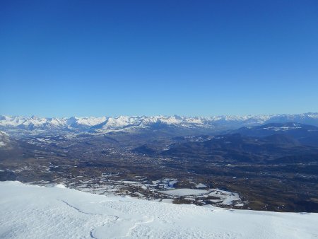 Depuis le Pic de Céüse : Gapençais