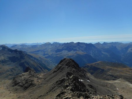 Au sommet du Roc Diolon : vers le sud.