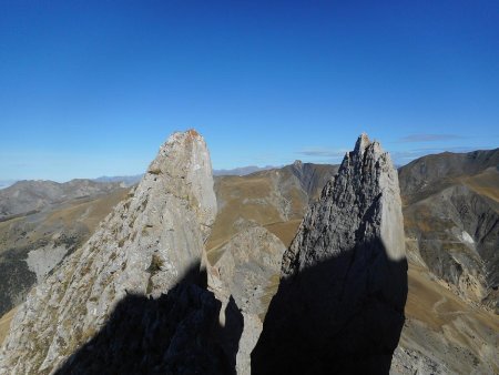 Les deux pointes formant «la brèche».