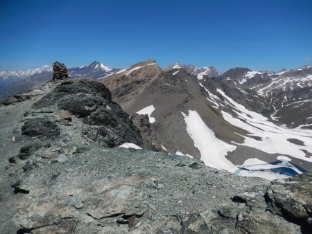 Le Pélaou Blanc et les arêtes parcourues