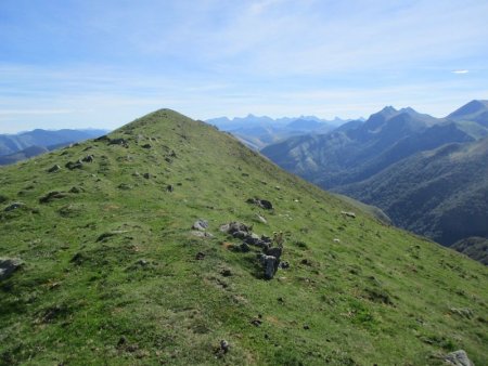 Le sommet du Casernagagna 1454m