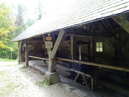 Scierie à grand cadre de Bellecombe