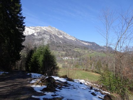 Au-dessus du Col du Vorger