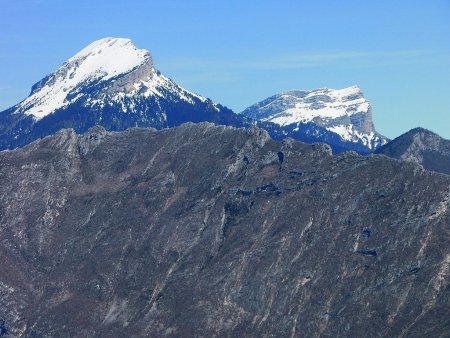 Chamechaude et Dent de Crolles.