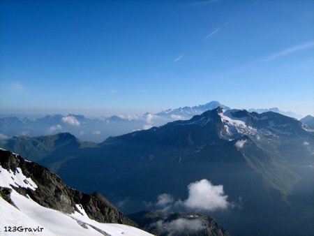 Mont-Blanc et Sommet de Bellecôte