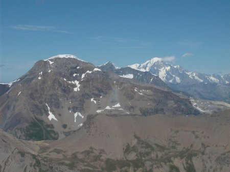 Grande motte et Mont Blanc