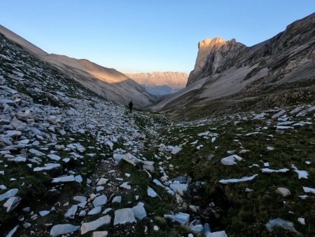 Dans le vallon de Charnier.