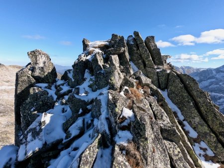 Les derniers mètres avant la Pointe du Trou de l’Ours.