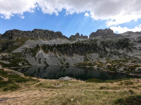 Le grand lac de Pétarel.