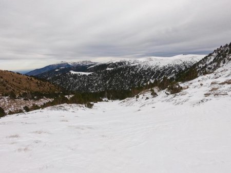 Regard arrière vers le Canigou