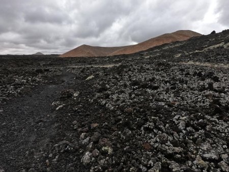 Peu après le départ, vue sur la Caldereta