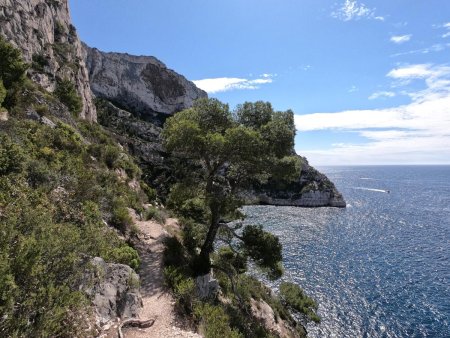 Vue vers la paroi de la Concave.