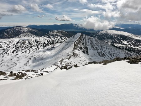 Vers le Petit Péric et le lac de Matemale.