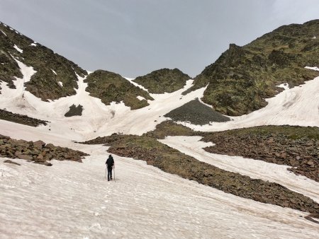 Vers le col des Andorrans.