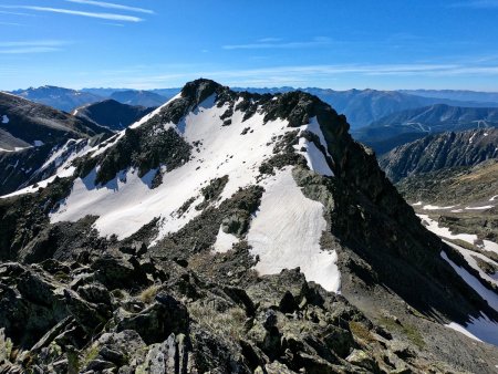 Vue vers le Racofret.