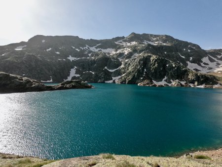 Pic de Tristagne et Étang Fourcat.