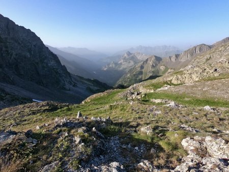 Arrivée au col de Sobe.