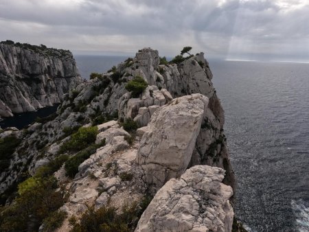 La Pointe de l’Îlot et son célèbre pin penché.