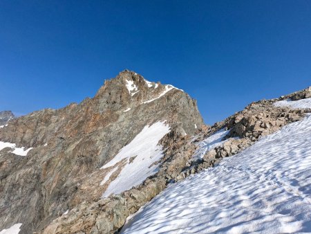 Pic du Glacier Blanc avec la suite du parcours !