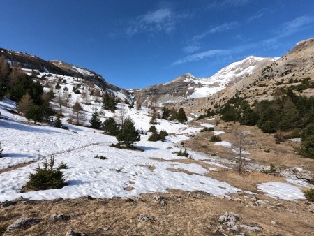 À proximité de la cabane de la Rama