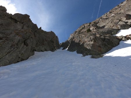 A l’entrée du couloir