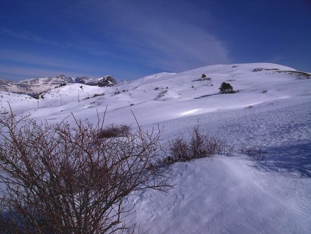 Les crêtes au nord du Pas du Serpaton, vers la Montagne de la Pale