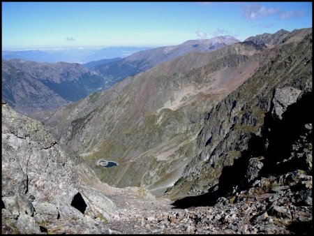 Du Col Guillaume vers notre versant de montée.